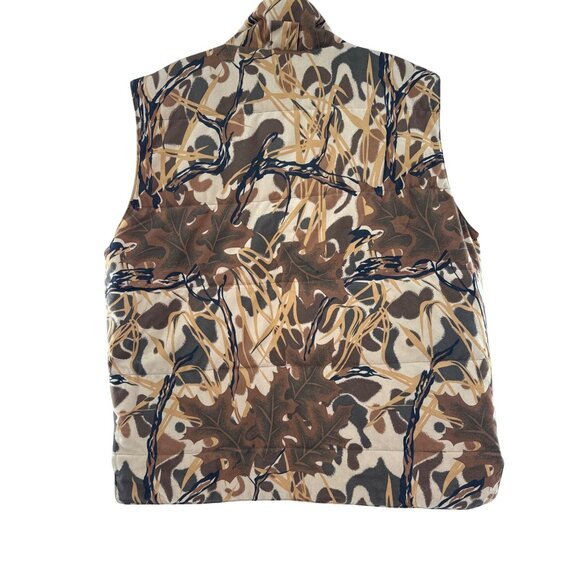 Gamehide Mens Camouflage Hunting Vest Size 2X Polyester Insulation Reversible De - Picture 2 of 10